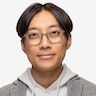 Upward Matte Crystal Gray PlasticEyeglass Frames for Men from EyeBuyDirect