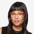 Pride On Multicolor PlasticEyeglass Frames for Women from EyeBuyDirect