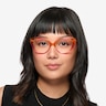 Pride On Orange Pink PlasticEyeglass Frames for Women from EyeBuyDirect
