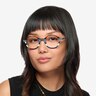 Love Wins Striped Multicolor AcetateEyeglass Frames for Women from EyeBuyDirect