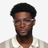 Nicolas Clear AcetateEyeglass Frames for Men from EyeBuyDirect