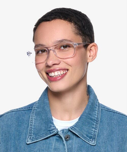 Nicolas Clear AcetateEyeglass Frames for Women from EyeBuyDirect