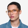 Brooke Orange AcetateEyeglass Frames for Women from EyeBuyDirect