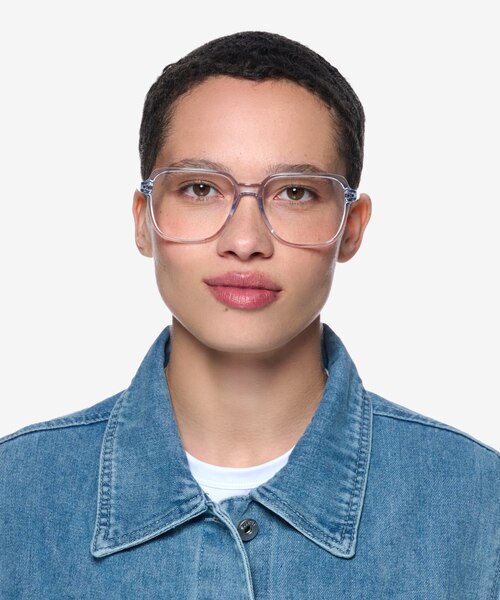 Brooke Clear AcetateEyeglass Frames for Women from EyeBuyDirect