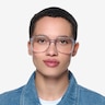 Brooke Clear AcetateEyeglass Frames for Women from EyeBuyDirect