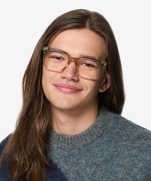 Kerr Clear Green AcetateEyeglass Frames for Men from EyeBuyDirect