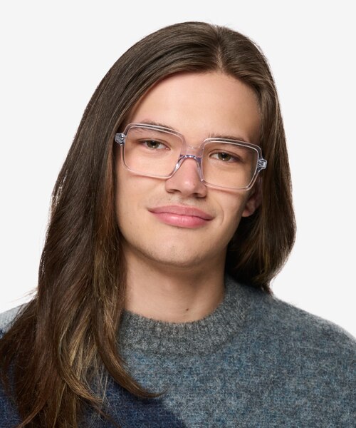 Marie Clear AcetateEyeglass Frames for Men from EyeBuyDirect