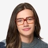 Marie Tortoise AcetateEyeglass Frames for Men from EyeBuyDirect