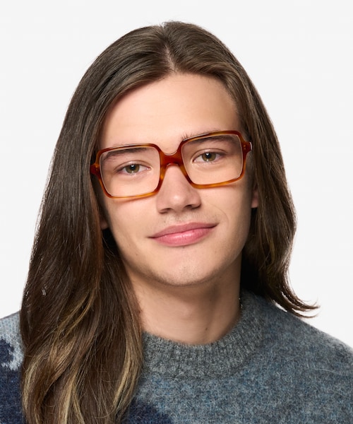 Marie Tortoise AcetateEyeglass Frames for Men from EyeBuyDirect