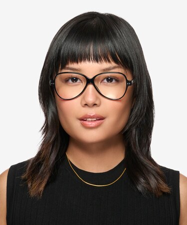 Black Shea -  Acetate Eyeglasses