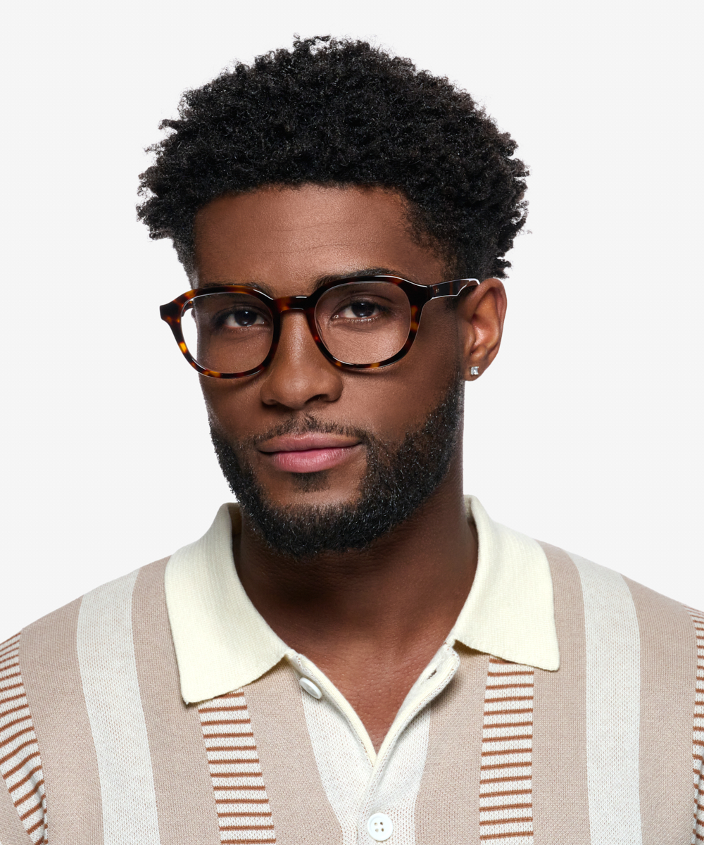 Justin Square Tortoise Glasses for Men | Eyebuydirect