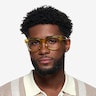 Abe Clear Yellow AcetateEyeglass Frames for Women from EyeBuyDirect