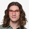 Lantana Clear Orange PlasticEyeglass Frames for Men from EyeBuyDirect