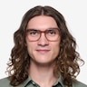 Aloe Clear Brown PlasticEyeglass Frames for Men from EyeBuyDirect
