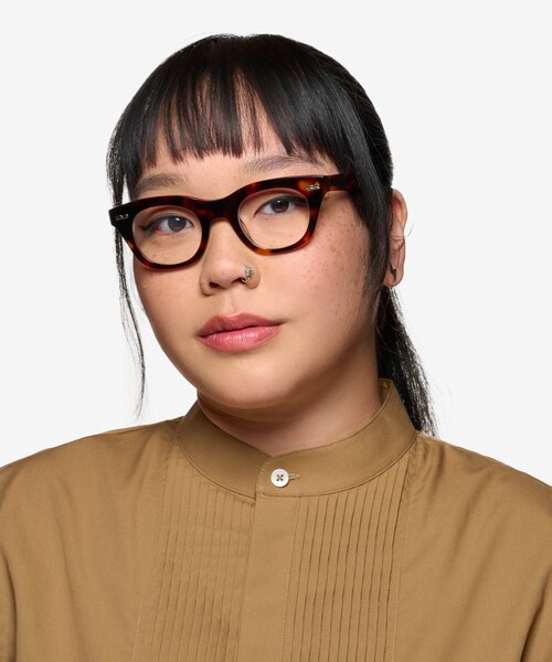 Ernst Shiny Tortoise AcetateEyeglass Frames for Women from EyeBuyDirect