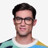 Carrington Clear Green AcetateEyeglass Frames for Men from EyeBuyDirect