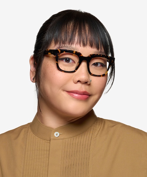 Ray Spotty Tortoise Alternative MaterialsEyeglass Frames for Women from EyeBuyDirect