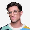 Duchamp Brown Tortoise AcetateEyeglass Frames for Men from EyeBuyDirect