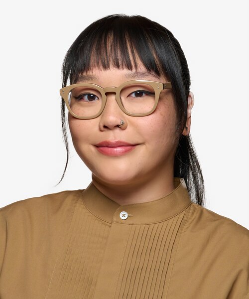 Duchamp Brown Tortoise AcetateEyeglass Frames for Women from EyeBuyDirect