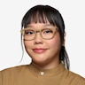 Duchamp Brown Tortoise AcetateEyeglass Frames for Women from EyeBuyDirect