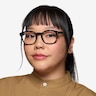 Duchamp Blue Tortoise AcetateEyeglass Frames for Women from EyeBuyDirect