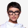 Ruckus Black Clear Gray AcetateEyeglass Frames for Women from EyeBuyDirect