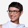 Discord Tortoise Clear AcetateEyeglass Frames for Women from EyeBuyDirect
