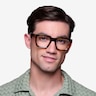 Jam Clear Tortoise AcetateEyeglass Frames for Men from EyeBuyDirect