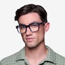 Jam Clear Gray AcetateEyeglass Frames for Men from EyeBuyDirect