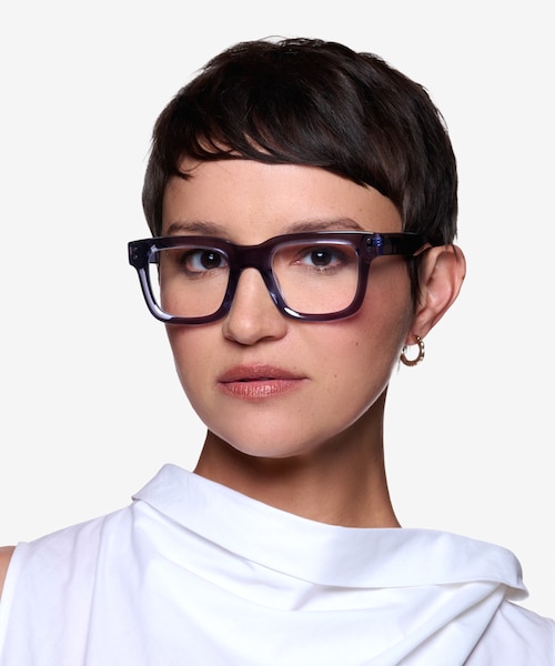 Jam Clear Gray AcetateEyeglass Frames for Women from EyeBuyDirect