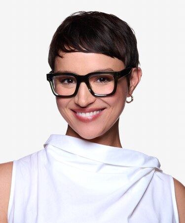 Clear Green Jam -  Acetate Eyeglasses