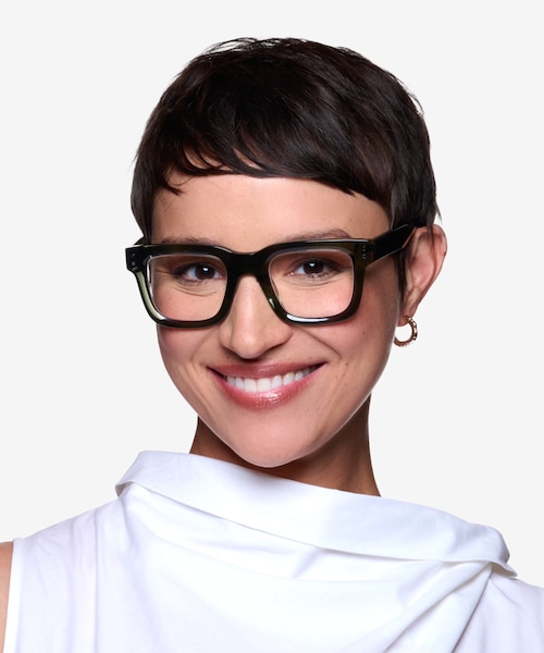 Jam Clear Green AcetateEyeglass Frames for Women from EyeBuyDirect