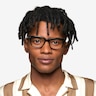 Pacific Black AcetateEyeglass Frames for Men from EyeBuyDirect