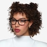 Pacific Black AcetateEyeglass Frames for Women from EyeBuyDirect