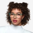 Romy Clear Green AcetateEyeglass Frames for Women from EyeBuyDirect