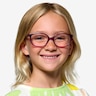Ferb Clear Purple PlasticEyeglass Frames for Women from EyeBuyDirect