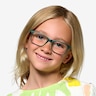 Zippy Matte Clear Green PlastiqueMontures de lunettes de vue pour Femmes d'EyeBuyDirect