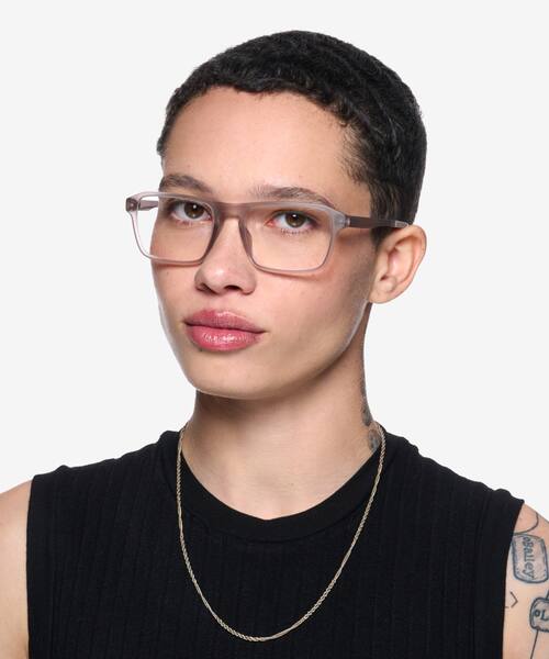 Clear Gray Stormwind -  Plastic Eyeglasses