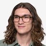 Stormwind Clear Green PlasticEyeglass Frames for Men from EyeBuyDirect