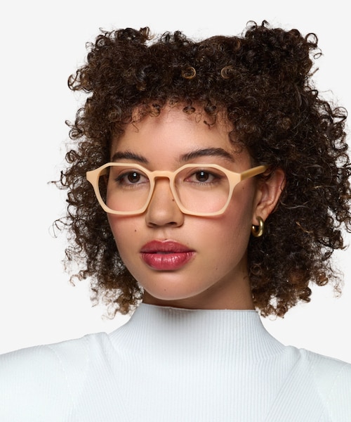 Degree Butter Yellow AcetateEyeglass Frames for Women from EyeBuyDirect