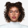 Amaranth Brown AcetateEyeglass Frames for Women from EyeBuyDirect