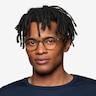 Jamison Matte Clear Green PlasticEyeglass Frames for Men from EyeBuyDirect