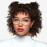 Sloane Clear PlasticEyeglass Frames for Women from EyeBuyDirect