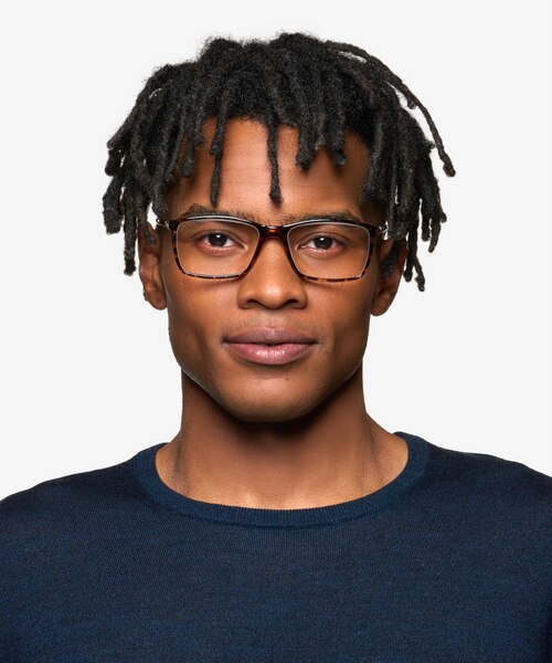 Sterling Tortoise PlasticEyeglass Frames for Men from EyeBuyDirect
