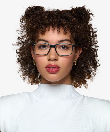 Shiny Clear Green  Sterling -  Plastic Eyeglasses