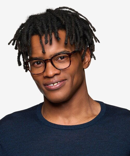 Tegan Tortoise PlasticEyeglass Frames for Men from EyeBuyDirect