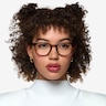 Tegan Tortoise PlasticEyeglass Frames for Women from EyeBuyDirect