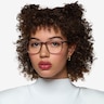 Thayer Clear Gray PlasticEyeglass Frames for Women from EyeBuyDirect