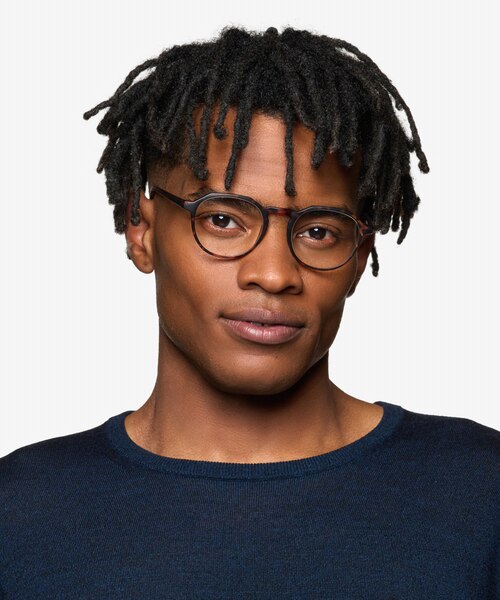 Monti Matte Tortoise PlasticEyeglass Frames for Men from EyeBuyDirect