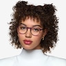 Monti Clear Purple PlasticEyeglass Frames for Women from EyeBuyDirect